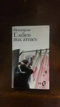 L'Adieu aux Armes d'Ernest Hemingway