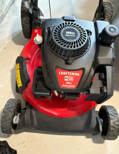 Selling my gas-powered lawn mower in perfect condition, View more
