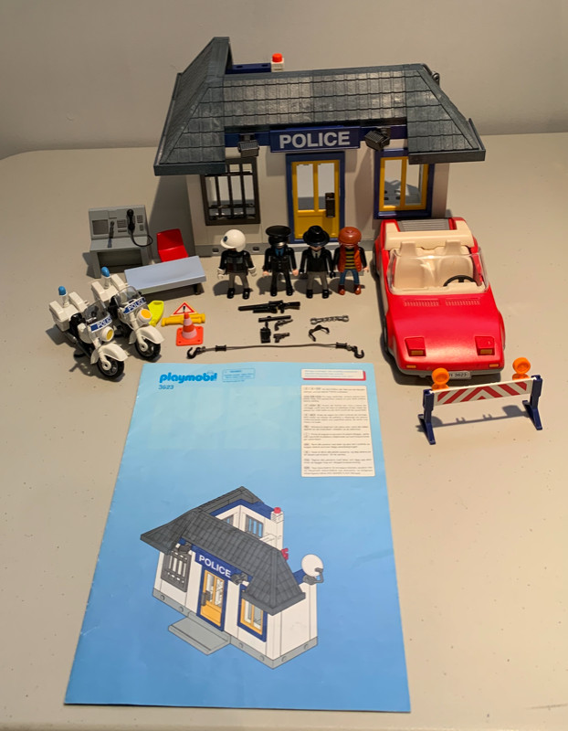 Playmobile Police Station and Police Boat Lot in Toys & Games in London
