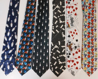 Money Money Billiards neckties