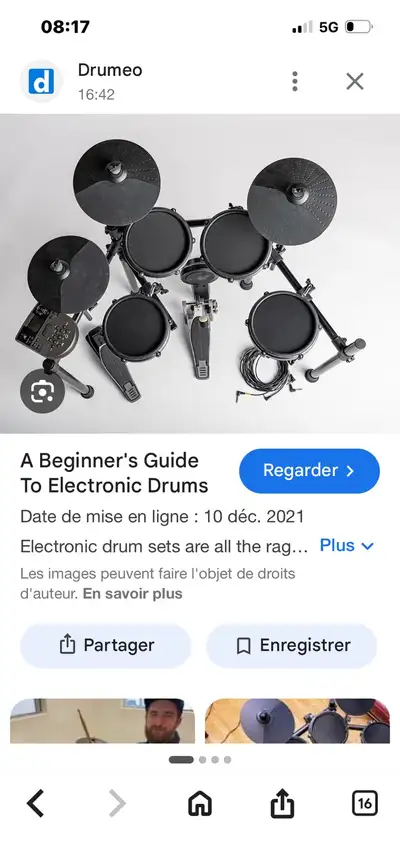EZ PRO ELECTRONIC DRUM SET, View more