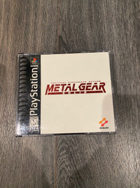 Metal Gear Solid -Sony PlayStation 1 (1999) - 2 Disc Set PS1