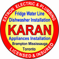 Fridge Water Line, Dishwasher Installation  – Licensed - KARAN