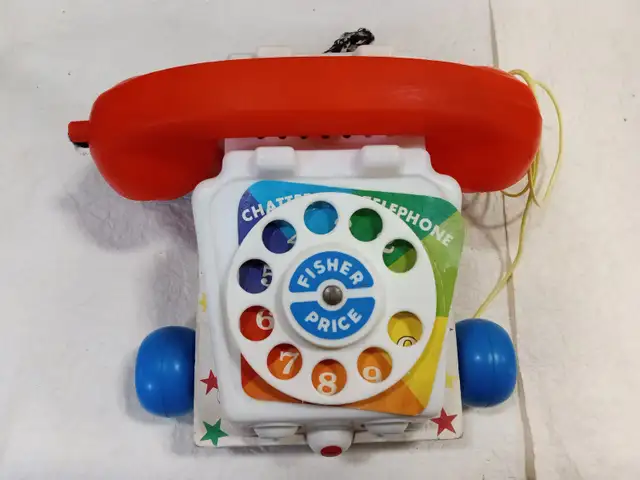 Vintage Fisher Price Chatter Telephone63234702344323121