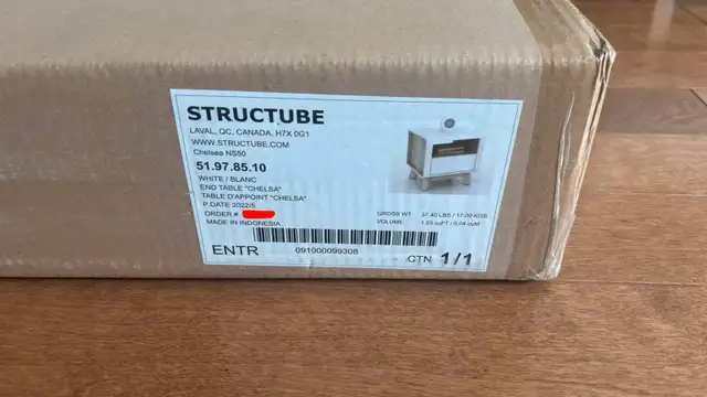 STRUCTUBE Chelsea Nightstand, New63826840210689121