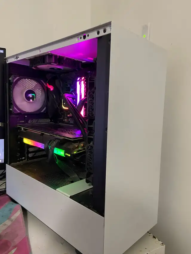 Gaming PC FTW3 Ultra RTX 3070 AMD Ryzen 7 5800X in Desktop Computers in Edmonton - Image 5