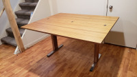 Unique Swedish coffe/dining table adjustable