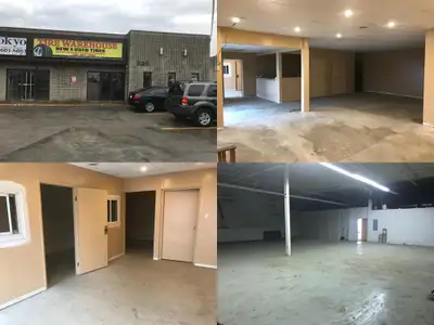 Prime industrial Shop/Warehouse/Retail/Storage Space available for Lease. Excellent multi-unit plaza...