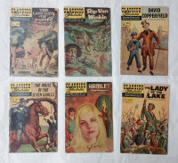  Classic Illustrated Comic books lot