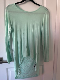 Teal Blouse - Small