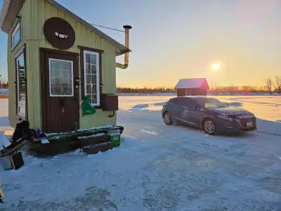 1. ICE CABIN READY FOR THE WINTER AND SPRING AND SUMMER MONTHS. 2. FULL HEATED BY DIESEL, COST IS AB...