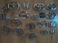 VoitureS insigne logo emblème Toyota mazda honda