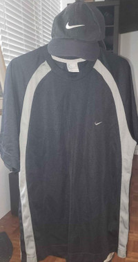 Both for $25 or $15 each - Nike sportswear T-shirt and cap used