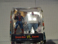 Marvel Web of Steel MIB Toy Biz Spider-man VS Kingpin Figure