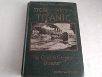 Antique Story of the Titanic, 1st Edition, 1912