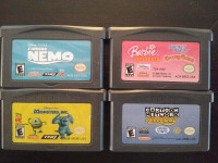4 kids games for Gameboy Advance