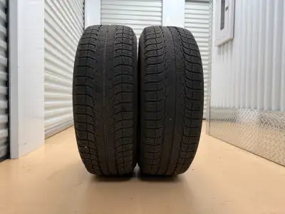 2 Tires 90$ for all Winter tires Michelin X-ice Size: 225/65 R17 Located in my storage. 1460 The Que...