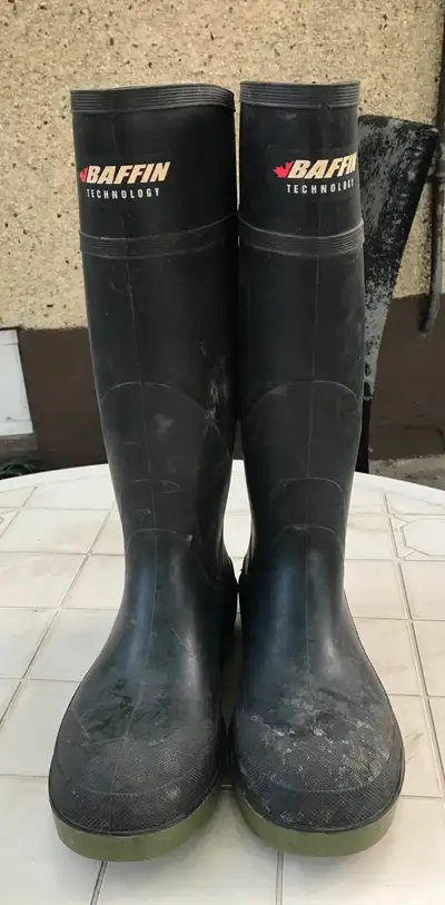 Baffin Technology Steel Toed Rain Boots - Mens Size 9, View more