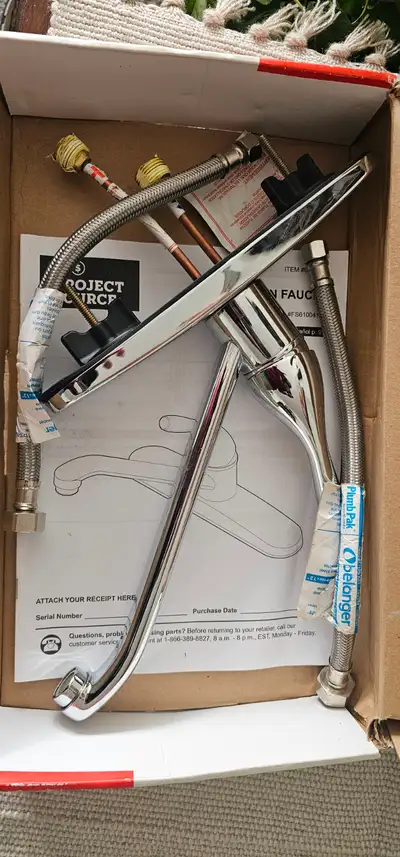 Project Source Kitchen Faucet – New in Box (Chrome), View more