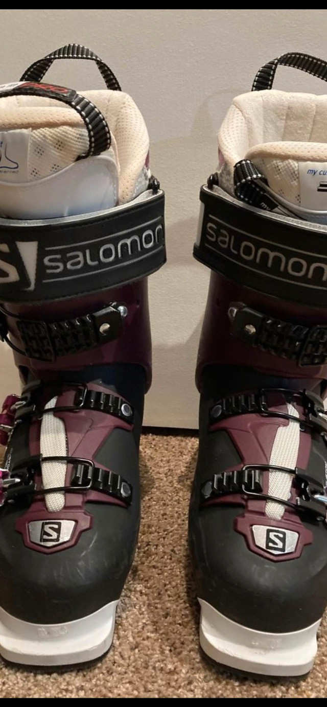 Women's Salomon Quest Pro 100 downhill ski boots | Ski | Calgary | Kijiji