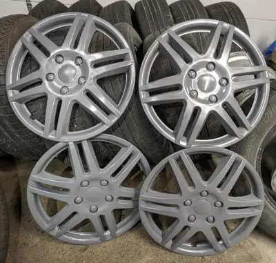 17" wheel covers in good condition. Set of 4 for $40