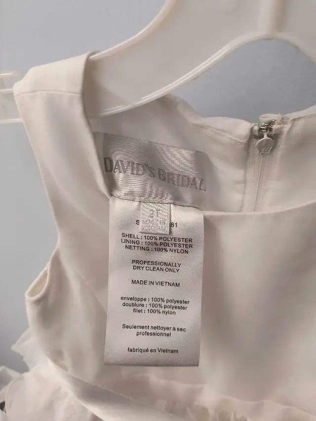 white dress size 2T63234727232001123