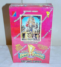 POWER RANGERS ... SERIES 2 .. 1994 - Sealed Box + PACK = $1.50