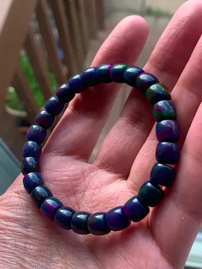 New AUTH Natural Sugilite Colorful South AfricaGemstone Bracelet, View more