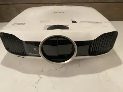 Epson home theatre projector and screen, View more