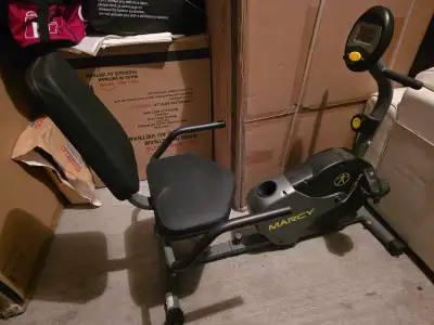 Marcy Magnetic Recumbent Bike, View more
