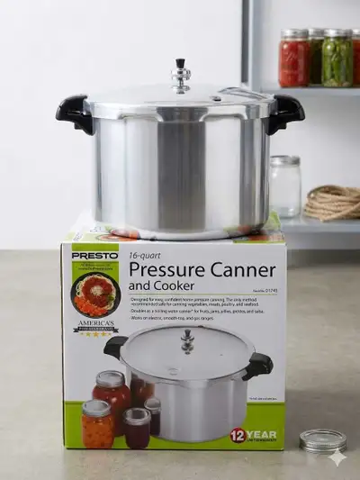Brand New Presto 16-Quart Pressure Canner & Cooker, View more