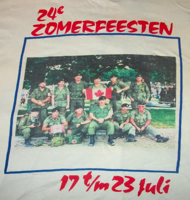 77th Annual 4 Day Marches, Nijmegan Holland 1993 T-Shirts. in Men's in Victoria - Image 4