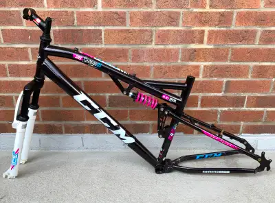 DUAL SUSPENSION BIKE FRAME, View more