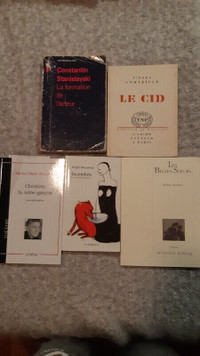 livres de theatre cegep