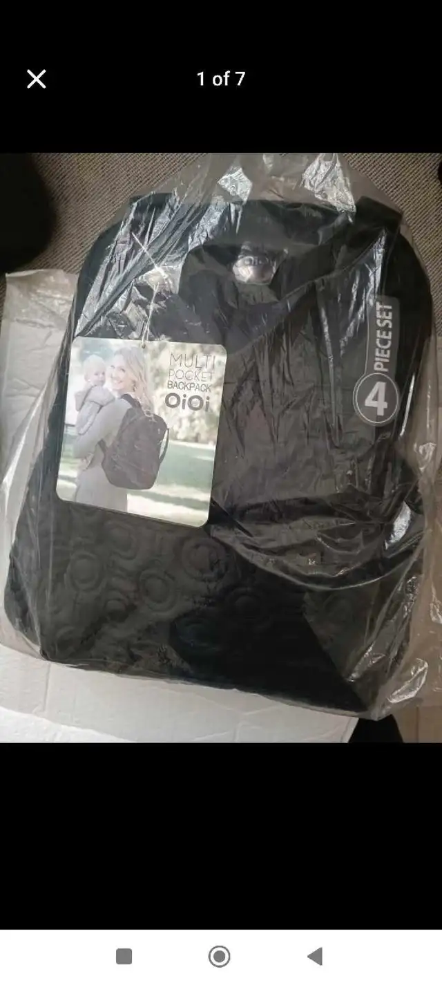 Oioi Diaper backpackBrand new and sealed boxPick up northwest Ed63611959063169120