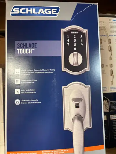 Schlage Touch deadbolt, View more
