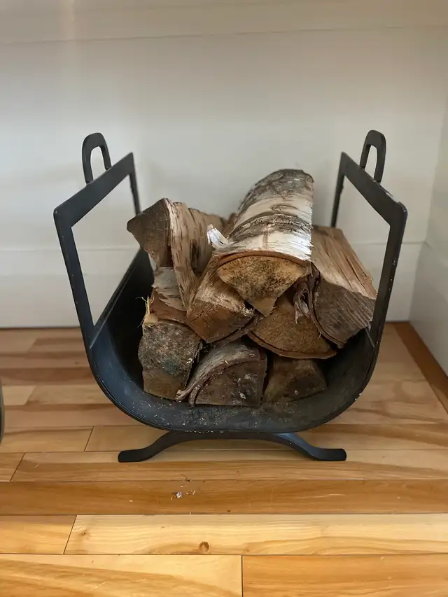 Restoration Hardware Iron Log Holder in Fireplace & Firewood in City of Toronto - Image 2