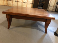 Solid Maple Coffee table & side table