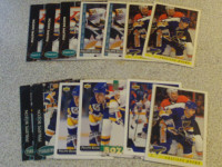 CARTES DE HOCKEY DE PHILIPPE BOSON IER JOUEUR FRANCAIS DE LA LNH