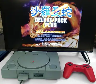 PS1 original sony system with all games (HDMI an option), View more