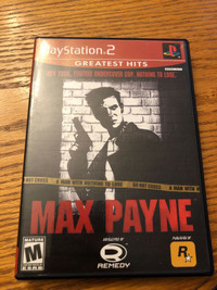 Jeu PlayStation 2-Max Payne