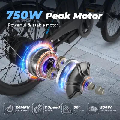 Varun C20-1 folding ebike, View more