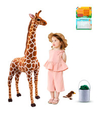 Giant Giraffe Stuffed Animal Set, 47 Inch
