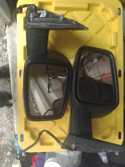 Used side mirrors.