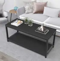 soges Coffee Table Square Coffee Tables Small 2 Tiers Sofa Table