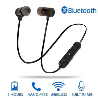 M5 Wireless Bluetooth Earphones Magnetic Attraction Headset w/Mi