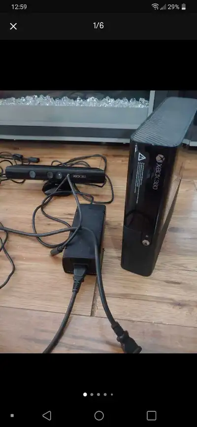 xbox 360 with Kinect, View more