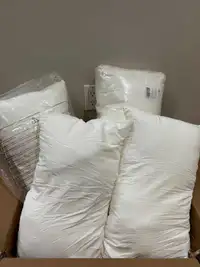 White Throw Pillows Set of 4