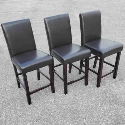 Set of 3 Counter Height Chairs , View more