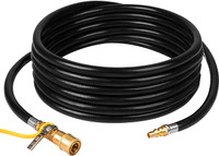 SHINESTAR 12FT RV Propane Quick Connect Hose, Low-Pressure